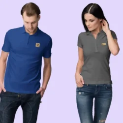 Customized Cotton POLO Collared T shirt