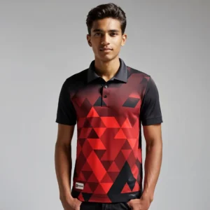 Custom Cricket Jerseys ND33 Red jersey