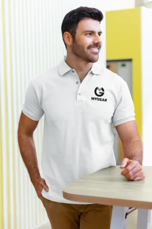 Customized Cotton POLO Collared T shirt