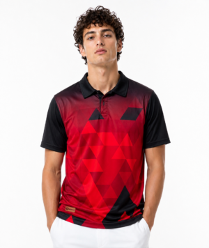 red triangle jersey