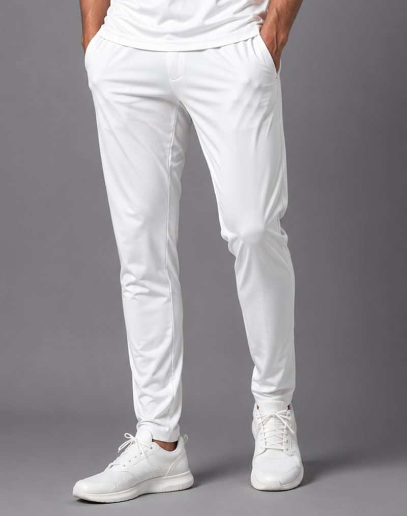 White Cricket pant Polo